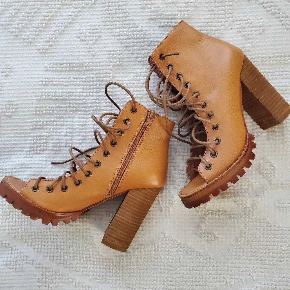 Free People Jeffrey Campbell Palermo Boots 7 M - Picture 3 of 7